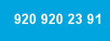 920 920 23 91